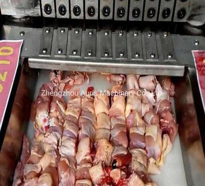 Мясо автоматического резца куба цыпленка бройлера все и машина отбивной котлеты овечки стейка автомата для резки косточки Dicing