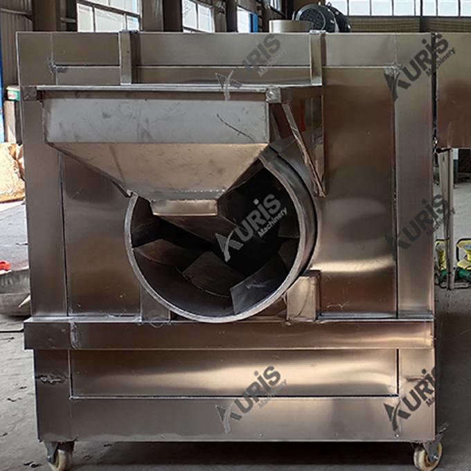 Электрическая машина жарить в духовке арахиса машины 200kg/H Roaster кофе анакардии 7