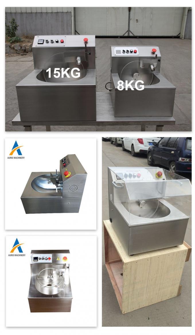 Небольшой шоколад 8kg 15kg закаляя машину шоколада закала машины