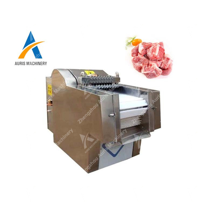 машина Slicer куба цыпленка машины 300kg/H замороженного мяса 1.5kw Dicing
