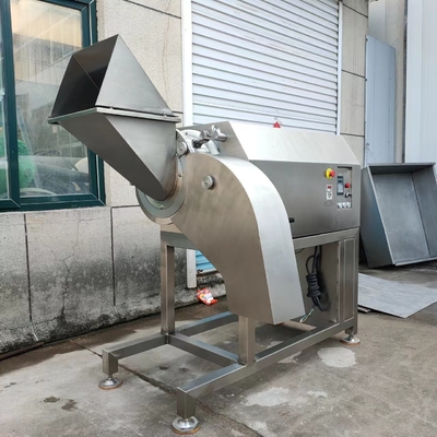 обработка мяса 3000kg/H подвергает автомат для резки механической обработке Slicer мяса куриной грудки электрический