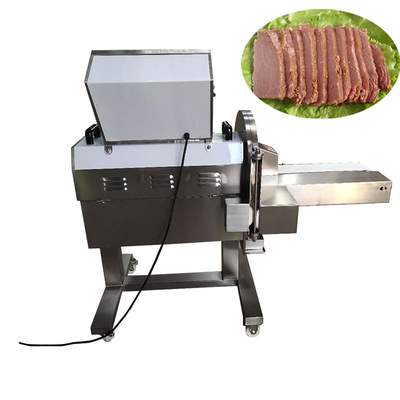 Сваренный Slicer куриной грудки отрезая машины мяса Dicing отрывистый 0,77 Kw